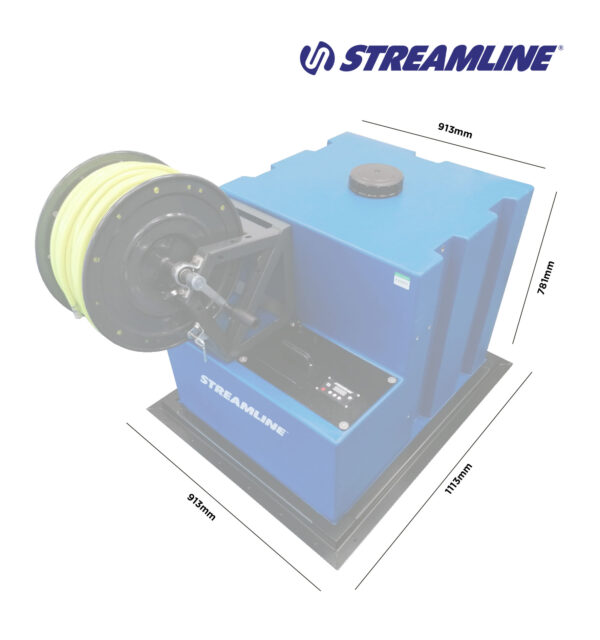 Ecostream™ 375 l langų plovimo bako sistema - Image 8