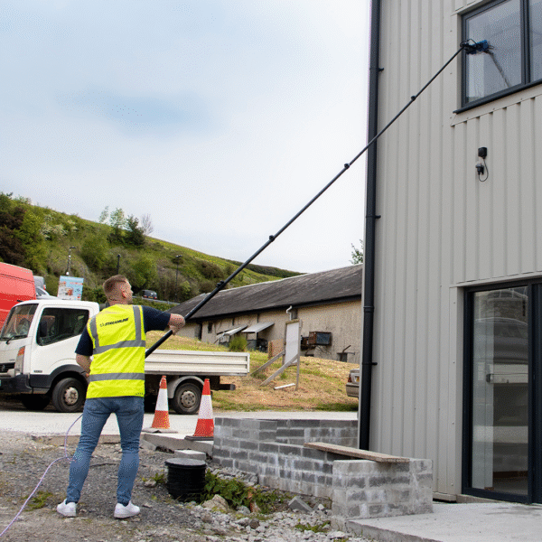 Teleskopinė vandeniu maitinama karta – 25 pėdų/7,6 m (28 pėdų pasiekiamumas) Streamline® OVA8® 24T anglies pluošto - Image 6