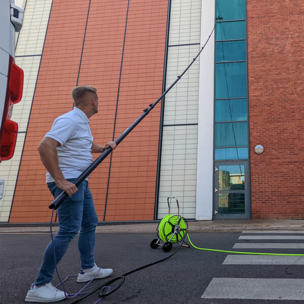 Teleskopinis vandens padavimo kotas – 45 pėdų / 13,7 m (pasiekiamumas 48 pėdos) Streamline® OVA8® 30T anglies pluoštas - Image 6