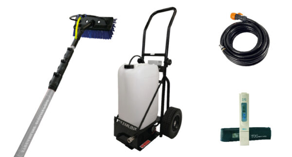 Streamflo® 25 l vežimėlis, pilnas komplektas