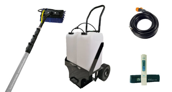 Streamflo® 50 litrų vežimėlio pilnas komplektas