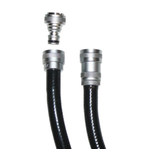 Nerūdijančio plieno jungčių žarnos rinkinys, nuo čiaupo jungties iki filtro talpyklos