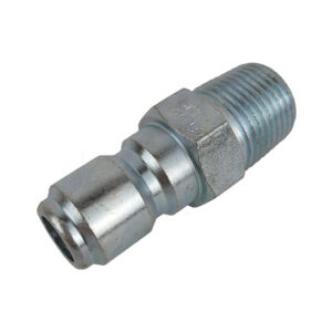 Aukšto slėgio 3/8 colio greitoji jungtis (kištukas), su 3/8 colio išoriniu sriegiu
