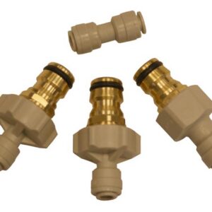 Hoselock tipo jungčių rinkinys GPD sistemoms – žalvarinis, kaina už rinkinį