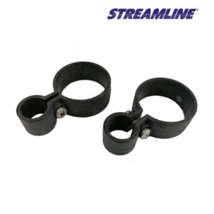 Plastikiniai spaustukai, pilnas komplektas, pakuotėje 2 vnt.