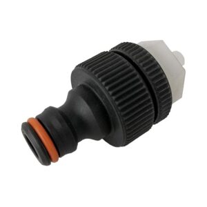 Nailoninis išorinio sriegio adapteris su 6 mm žarnos antgaliu, kaina už vienetą