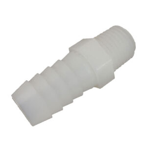 Nailoninis 1/4 colio M x 12 mm žarnos antgalis