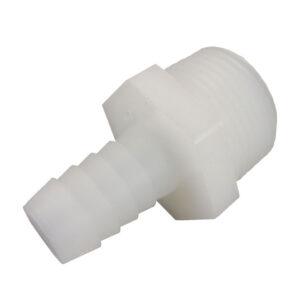 Nailoninis 3/4 colio M x 12 mm štuceris