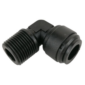 10mm greitoji jungtis – 3/8 colio išorinio sriegio alkūnė BSPT