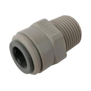 3/8 colio įstumiama jungtis – 3/8 colio vyriškas adapteris