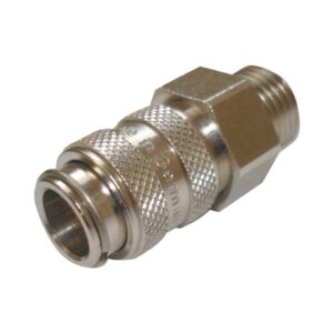 Moteriška mikroangos jungtis su vyrišku sriegiu