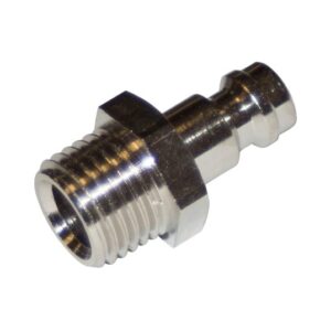 Vyriška Microbore jungtis su 1/4 colio vyrišku sriegiu