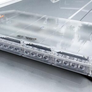 Oranžinė išorinė šviesos juosta 12V furgonui – 600 mm