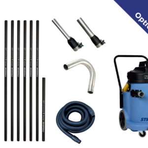 Streamvac™ Latakų valymo sistemos rinkinys – 30 l bakas – 38 pėdų / 11,5 m pasiekiamumas – Komerciniam aukščiui